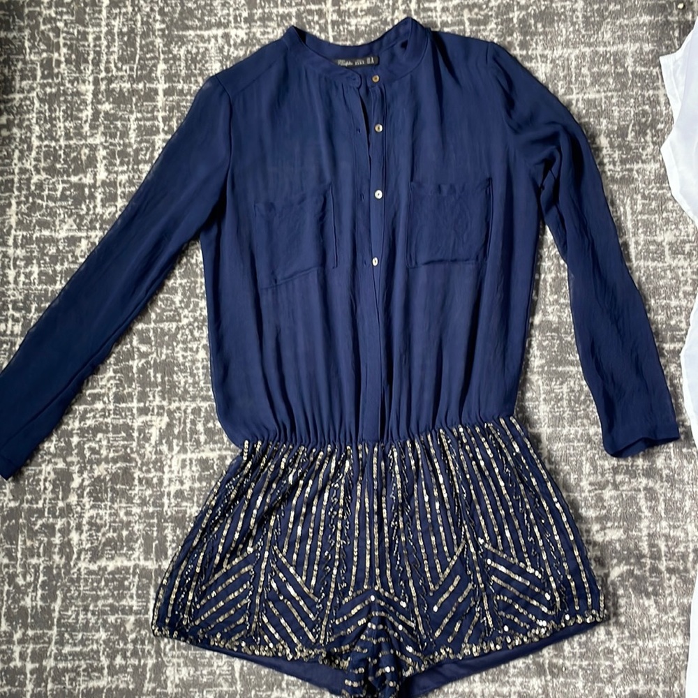 Zara Sequined Romper